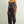 Striped Babydoll Crop Cami - Black