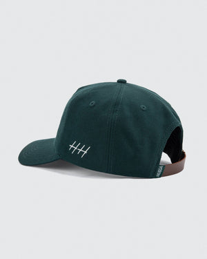 Letterman Hat: Forest Green