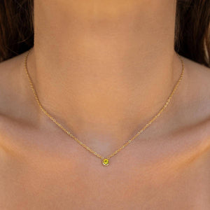 Star Stone Necklace: Opal
