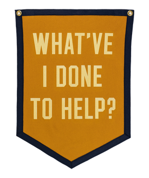 What've I Done To Help Camp Flag • Jason Isbell x Oxford Pennant