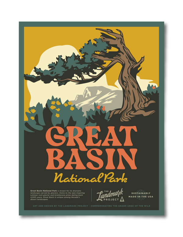 Great Basin National Park - 12x16 Poster
