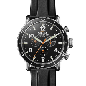 Runwell 48mm Black Blizzard Watch