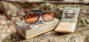 Camp Glacier Sunglasses : Smokey Bear Edition