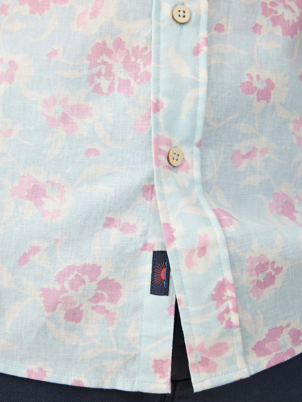 SS Breeze Shirt -Clear Waters Blossom