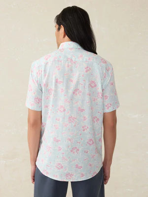 SS Breeze Shirt -Clear Waters Blossom