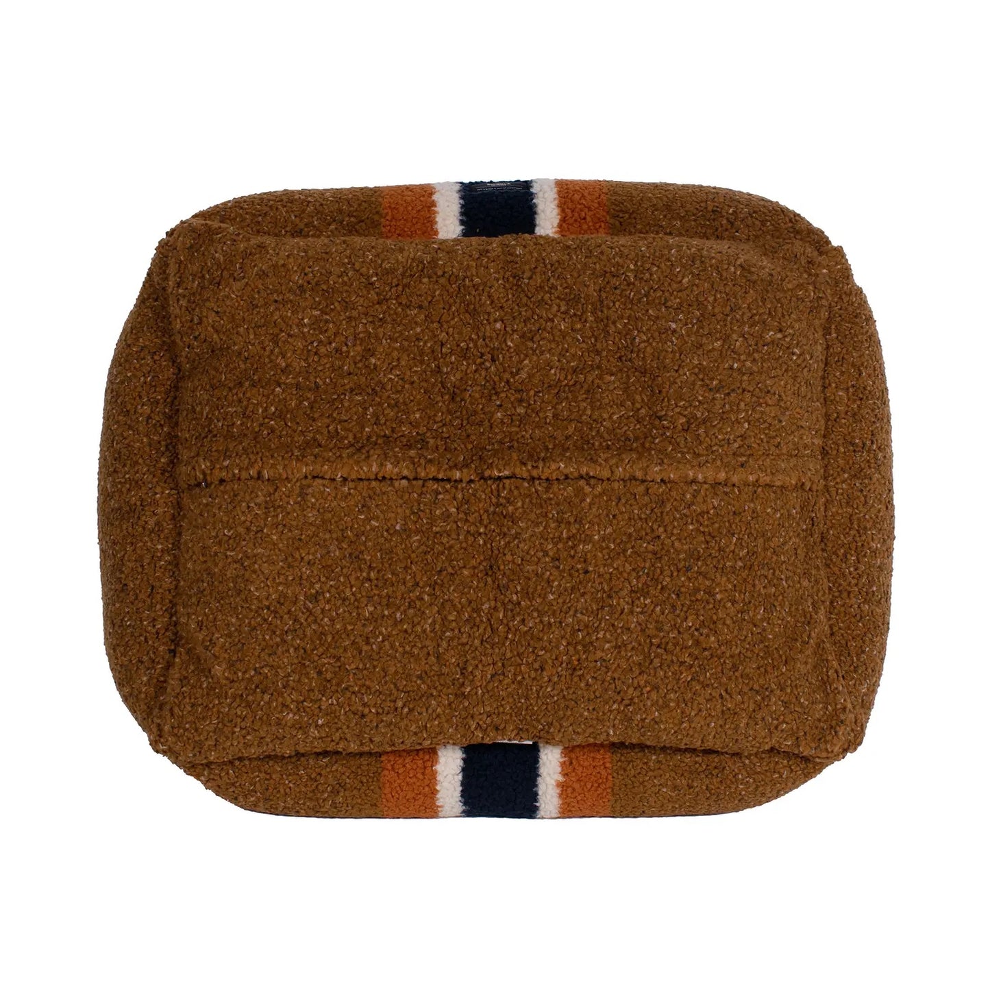 Shinola Pet Kuddle Bolster Style Dog Bed in Brown