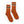 Howler Script Socks- Burnt Org/ Brown