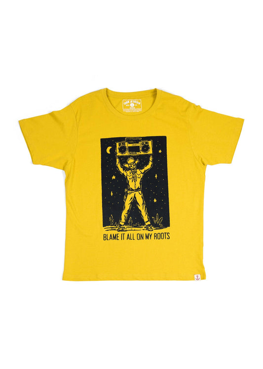 Roots Tee: Yellow