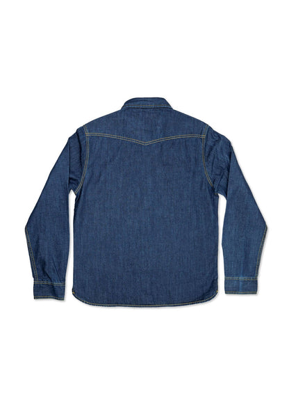 Saddleback Shirt: Lightweight Indigo