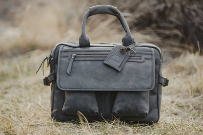 Limited Edition YUKON Pilot Bag - Charcoal Gray