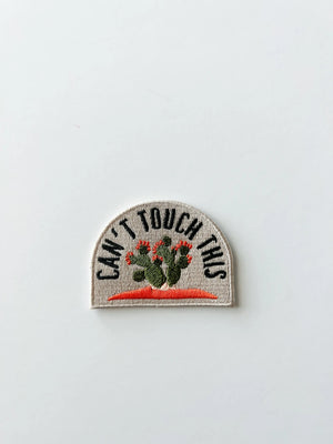 Can't Touch This Iron On Patch