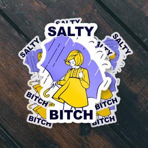 Salty Bitch Vinyl Sticker