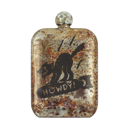 Howdy! Whiskey Flask