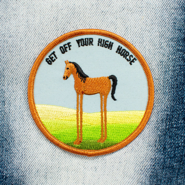 High Horse Iron-On Patch