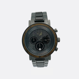 Wood Watch w/Genuine Wood - the "Marlin"