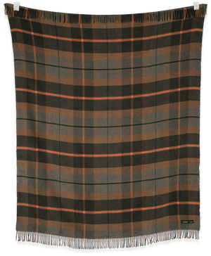 Folk Olive Blanket