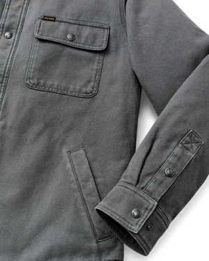 Fleece Lined Jac-Shirt - Rockslide Gray