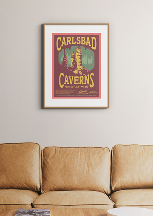 Carlsbad Caverns National Park - 12x16 Poster
