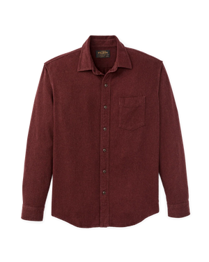 Filson Rustic Flannel Shirt - Port Heather
