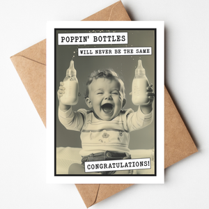 Poppin' Bottles Card