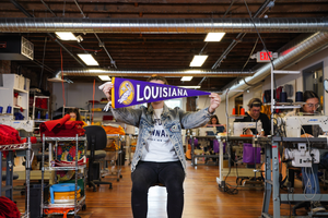 Louisiana Pennant