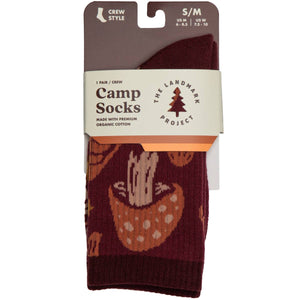 Forager Sock: L/XL / Maroon