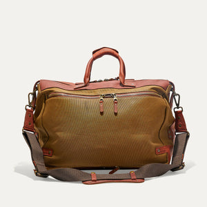 Canvas & Leather Duffle Bag