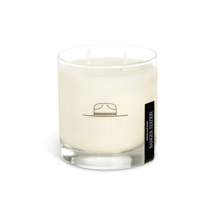 Woodland Rose Candle: 11oz Rocks Glass