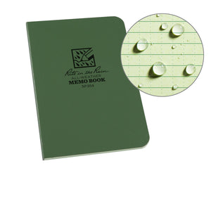 Rite in the Rain 3.5" x 5" Pocket Notebook, Green