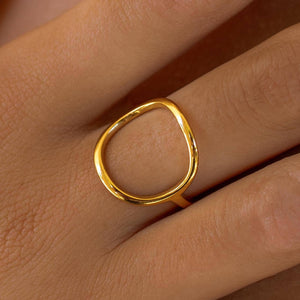 Ocean Ave Ring Gold: Gold / 7