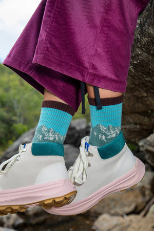 Alpine Summit Sock: Evergreen / L/XL