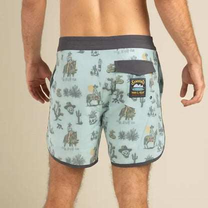 Point Bar Boardshort: Muertos