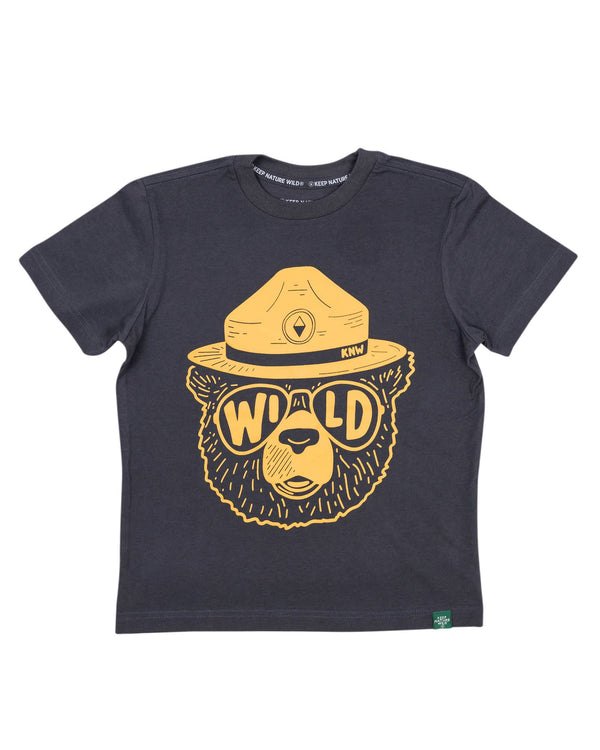 Wildbear Youth Tee : Coal