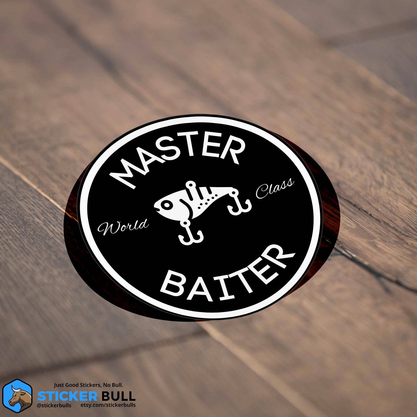 World Class Master Baiter Sticker