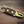 EDC Key-Clip with Bottle Opener: Brass / Brown
