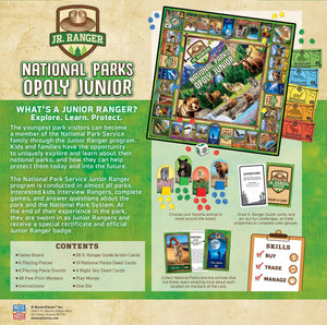 Jr. Ranger - National Parks Opoly Junior Board Game