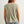Round Neck Slub Top - Sage