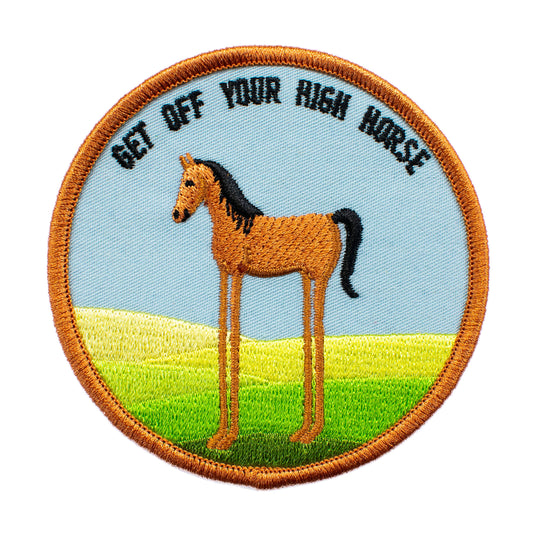 High Horse Iron-On Patch