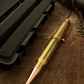 308 Real Bullet Casing Refillable Twist Pen: BRASS