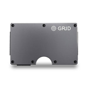 Grid Wallet - Titanium Clip