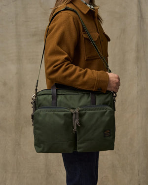 Dryden Briefcase : Otter Green