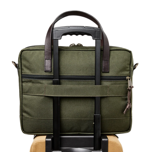 Dryden Briefcase : Otter Green
