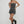 Strapless Denim Romper - Washed Black