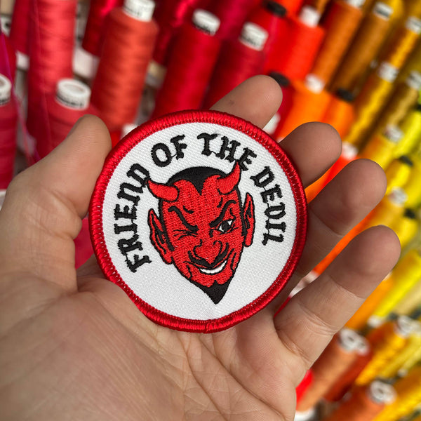 Friend of the Devil Patch Iron On