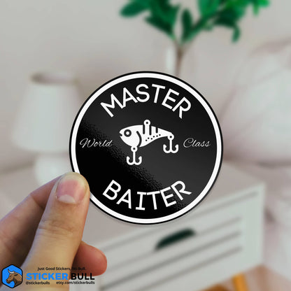 World Class Master Baiter Sticker