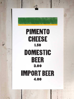 The Augusta Diet Print