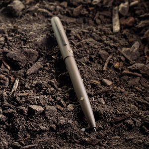 Rite in the Rain All-Weather Metal Clicker Pen, Dark Tan