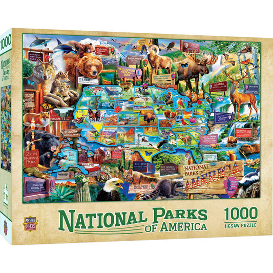 National Parks of America 1000 Piece Puzzle