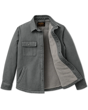 Fleece Lined Jac-Shirt - Rockslide Gray