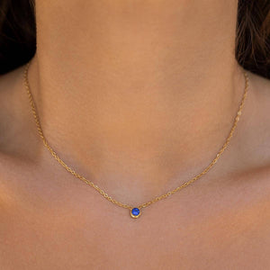 Star Stone Necklace: Opal